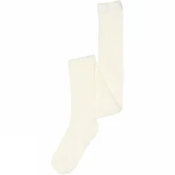 STRØMPEBUKSER COTTON RIB | SNOW WHITE