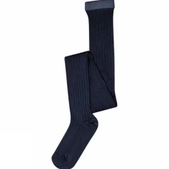 STRØMPEBUKSER COTTON RIB | NAVY