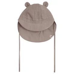 SUMMER HAT EARS MUSLIN | MOON ROCK