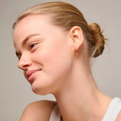 SUNSHINE WREATH HOOPS | FORGYLDT