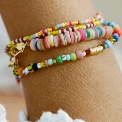 SURFS UP ARMBÅND BANANA BOAT | FORGYLDT