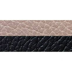 TABLE MAT CURVE L BULL REVERSIBLE | WARM GREY/BLACK