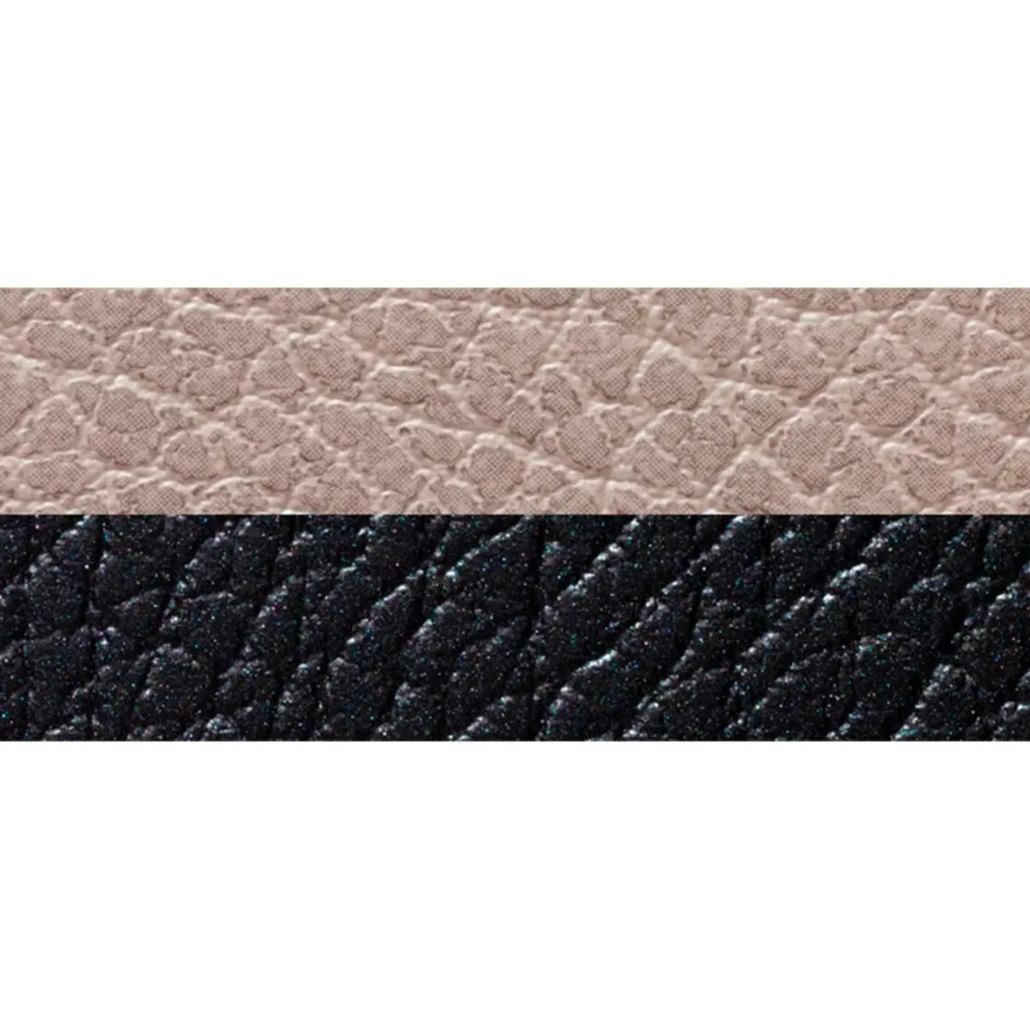 TABLE MAT CURVE L BULL REVERSIBLE | WARM GREY/BLACK