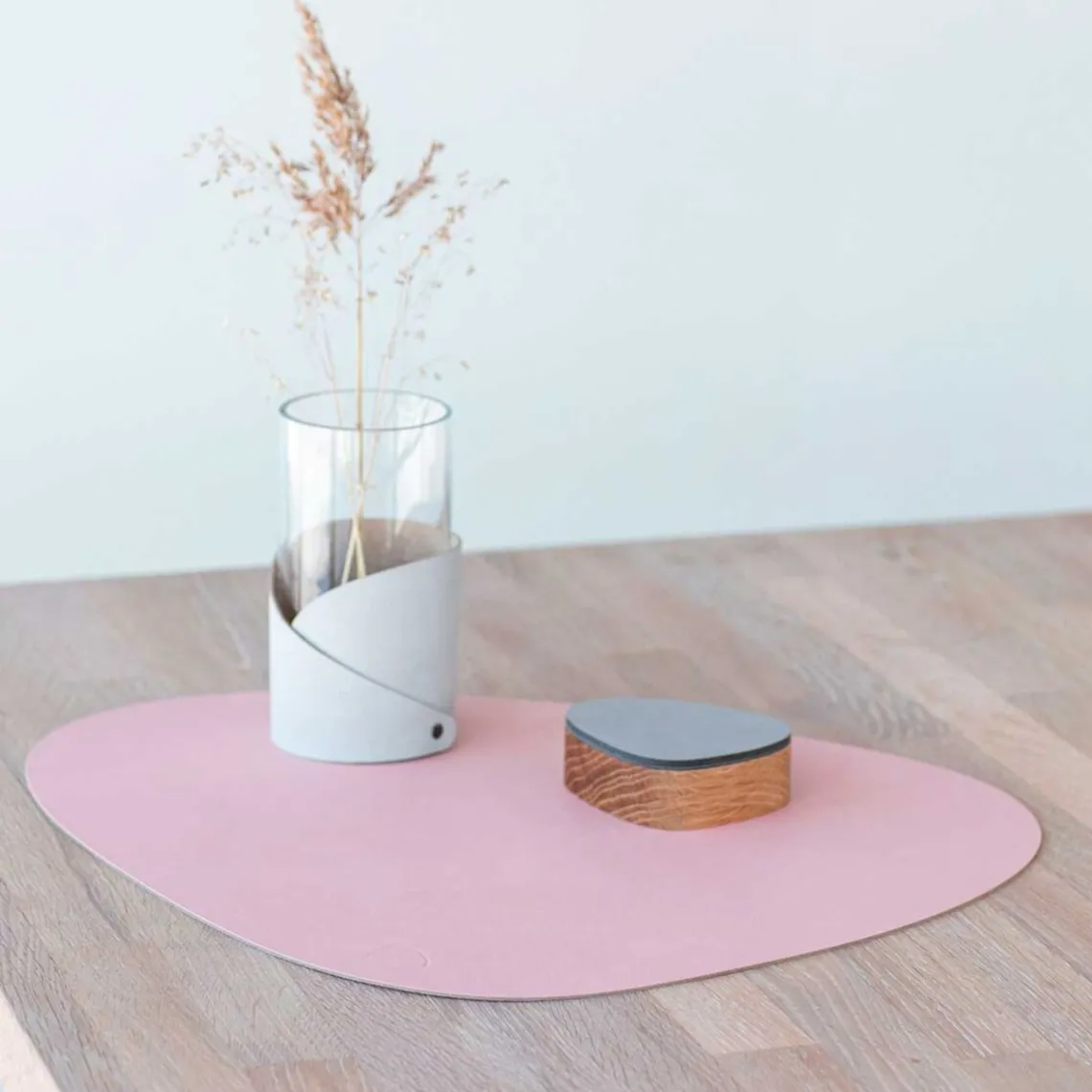 TABLEMAT CURVE L NUPO 37X44 CM | ROSE