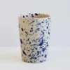 TALL CUP H10,5CM | BLUE SPLASH