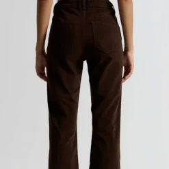 TARA FLARE JEANS BABY CORD | EXPRESSO BROWN