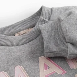 THEOS B SWEATSHIRT | PINK LOGO