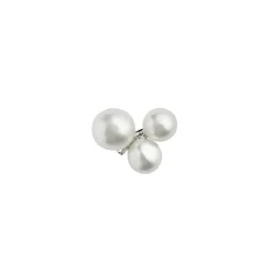 THREE PEARL BERRIES ØRERING - 1 STK. | SØLV