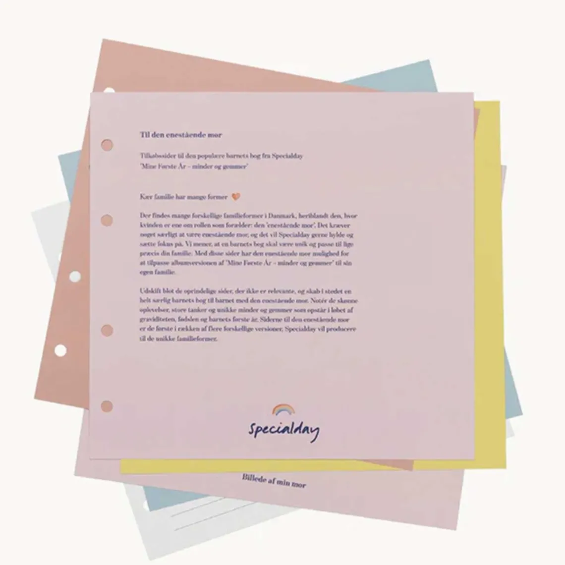 TIL DEN ENESTÅENDE MOR SIDER