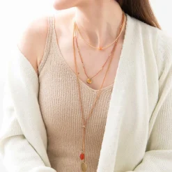 TIMELESS CARNELIAN HALSKÆDE
