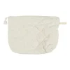 TOILETTASKE QUILTET 18X28 CM | BUTTER CREAM
