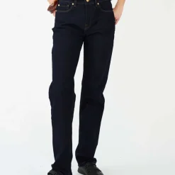 TONYA CROPPED JEANS WASH RINSE VICKY | DENIM BLUE