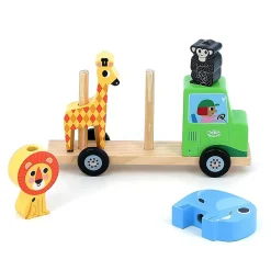 TRAKTOR M/ANHÆNGER & STABELDYR