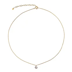 TRES PETIT VINTAGE SHELL HALSKÆDE | FORGYLDT