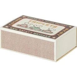 TRILLINGER BABYMUS 8 CM I TÆNDSTIKÆSKE