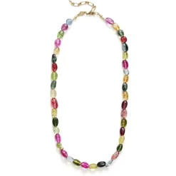 TROPICANA HALSKÆDE MULTICOLOR | FORGYLDT