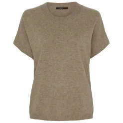 T-SHIRT I CASHMERE/MERINOULD | TAUPE MELANGE