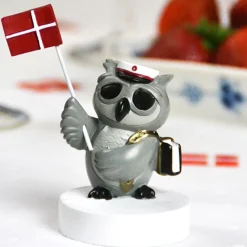 UGLE MED BOG OG FLAG | RØD