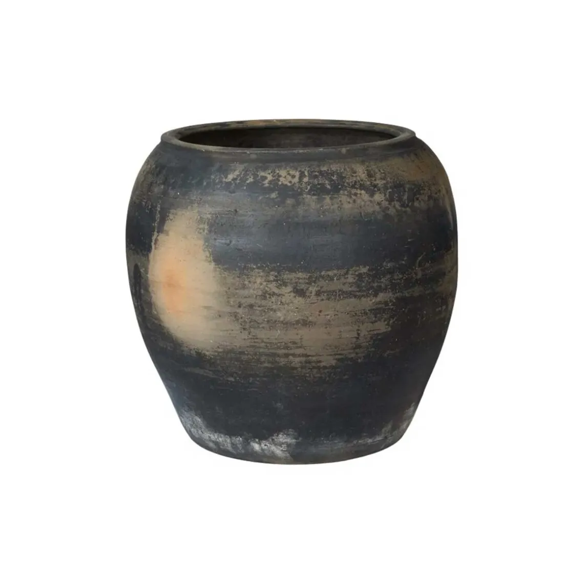 UNIKA LERPOTTE H40 CM | SORT