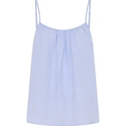 VANCOUVER TOP | BABY LAVENDER STRIPE