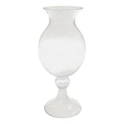 VASE I GLAS D15XH40 CM