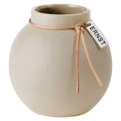 VASE RUND BEIGE