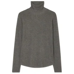 VEDINY T-SHIRT M/TURTLENECK | ANTHRACITE
