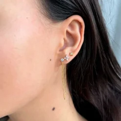 VENUS ØRESTIK 09 - 1 STK. | FORGYLDT