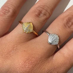 VINTAGE SHELL RING | FORGYLDT