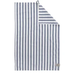 VISKESTYKKE 47X70 CM | BLÅ/HVID