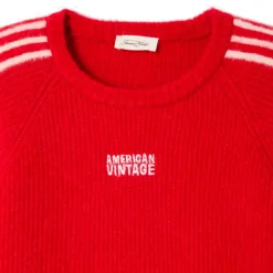 VITOW JUMPER | CHINA CARMINE