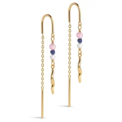 VIVA EARRINGS FORGYLDT | VIOLET