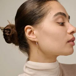 VIVA EARRINGS FORGYLDT | VIOLET