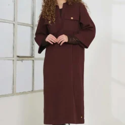 VIVIAN DRESS | BORDEAUX