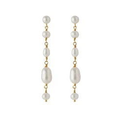 WHITE DREAMS ØRERINGE | FORGYLDT