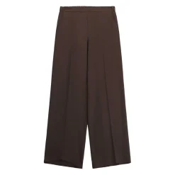 WIDE-LEG HIGH-RISE TROUSERS | MORO