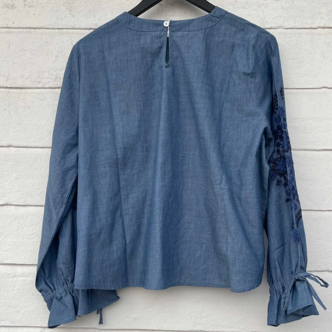 WILMA BLOUSE | CHAMBRAY