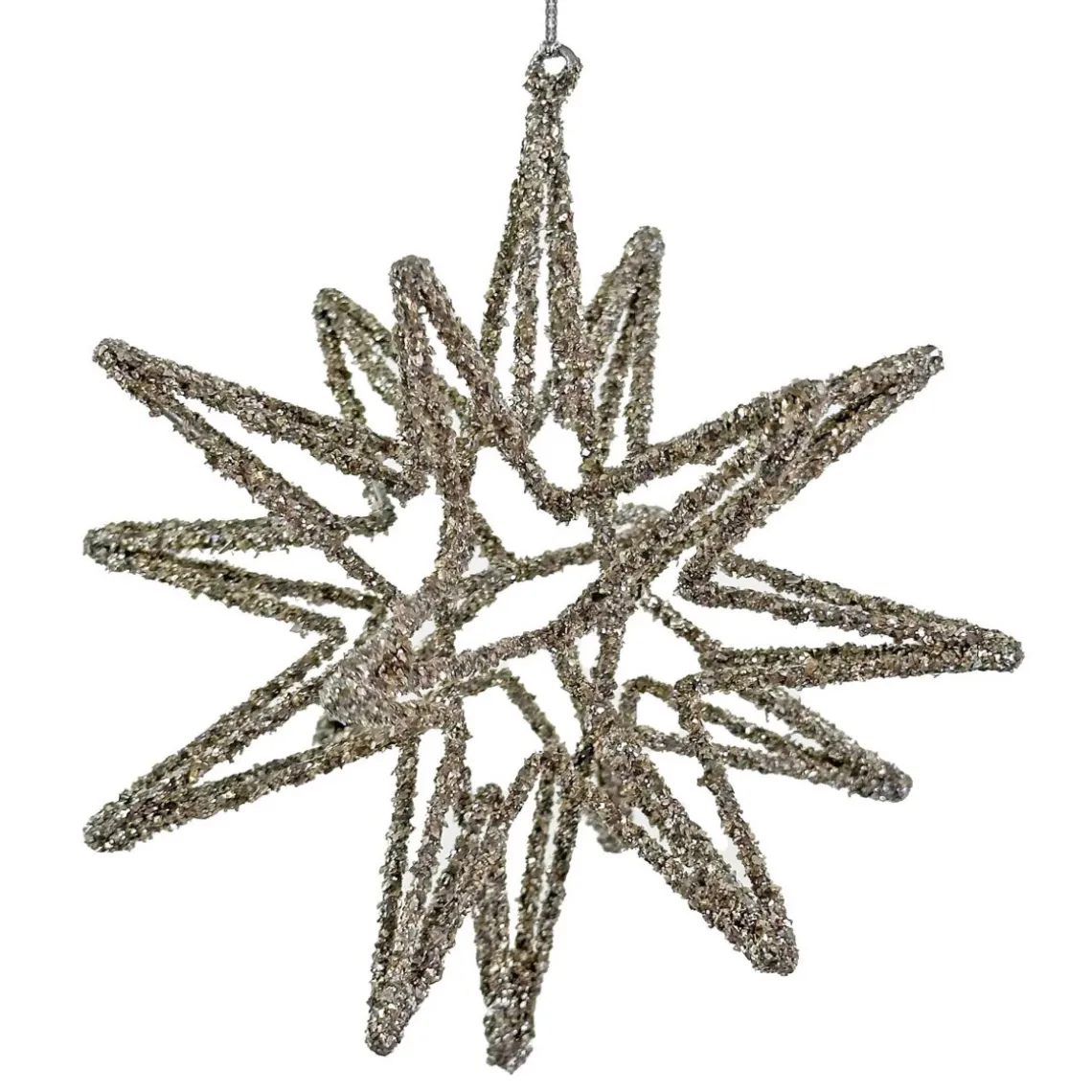 WIRE 3D STAR SILVER 15CM