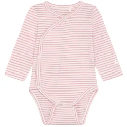 WRAP BODY LS RIB | BLEACHED MAUVE