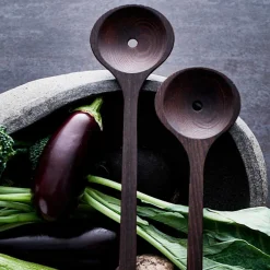 YAMI SALATSÆT 2 DELE 30 CM - BRUN