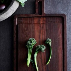 YAMI SKÆREBRÆT M/SAFTRILLE 49X30XH2 CM | BRUN