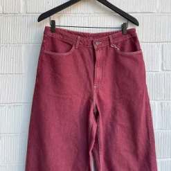 YOPDAY BALLOON JEANS | BORDEAUX