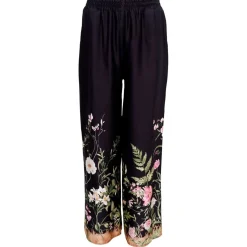 ZENNIA PANTS | BLACK FLOWER